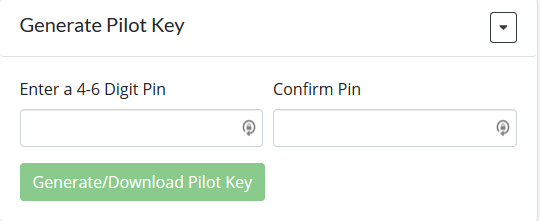 Generate Pilot Key fields