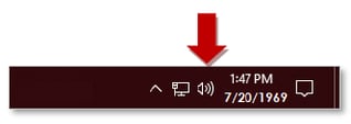 Windows 10 Taskbar Sound Icon