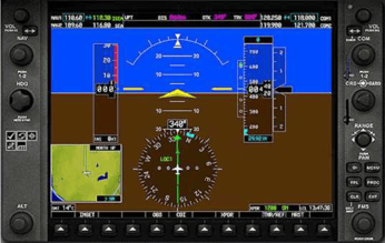 Redbird 1000 Primary Flight Display